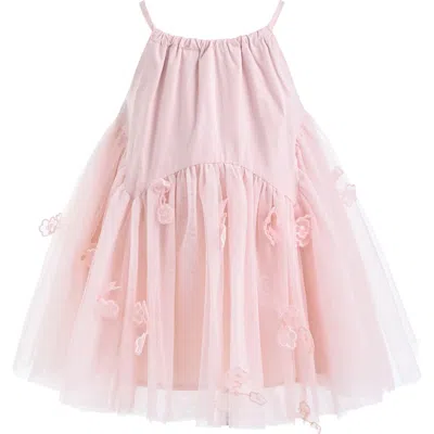 Mimi Tutu Babies'  Mirelle Petal Flared Tulle Dress In Pink