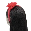 Mimi Tutu -mthb52006-red-flower Headband