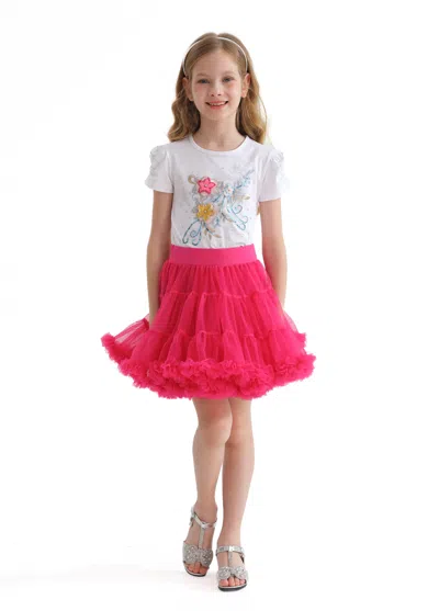 MIMI TUTU MIMI TUTU MULTICOLOR FLORA FLOWERS SKIRT OUTFIT
