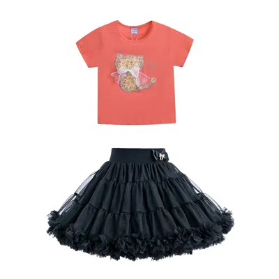 Mimi Tutu Multicolor Leslie Cat Skirt Outfit