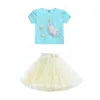Mimi Tutu Multicolor Mira Peacock Skirt Outfit