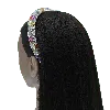 Mimi Tutu Multicolor Rhinestone Rainbow Heart Headband