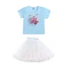 Mimi Tutu Multicolor Ruby Swan Skirt Outfit