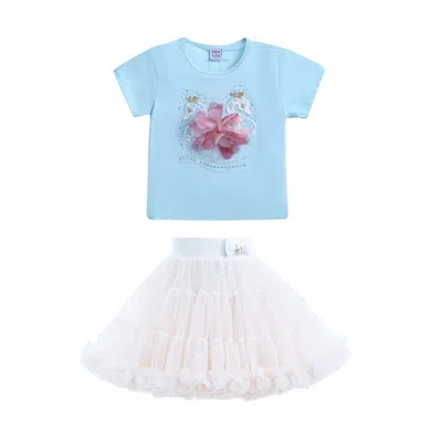 Mimi Tutu Multicolor Ruby Swan Skirt Outfit