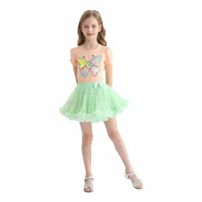 Mimi Tutu Multicolor Selena Butterfly Skirt Outfit