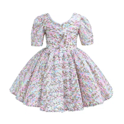 Mimi Tutu Kids'  Multicolor Sequin Bahia Dress