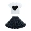 Mimi Tutu Willow Heart Skirt Set