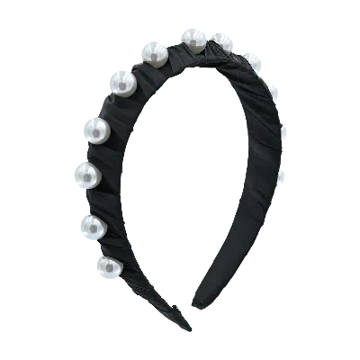 Mimi Tutu Multicolored Pearl Studded Headband