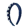 Mimi Tutu Navy Pearl Studded Headband