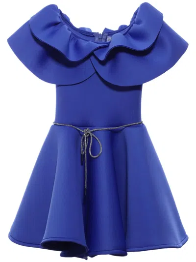 Mimi Tutu Kids' Olivia Ruffled Dress In Purple