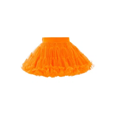 Mimi Tutu Orange Neon Bow Tutu Skirt