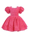 Mimi Tutu Paraiso Puff-sleeve Dress In Pink