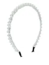 Mimi Tutu Pearl-embellished Headband In White