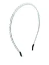 Mimi Tutu Pearl-embellished Headband In White