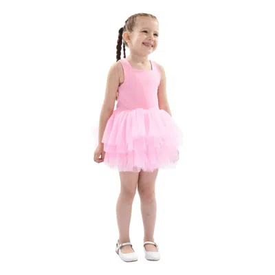 Mimi Tutu Kids'  Pink Flamingo Solid Tutu Dress