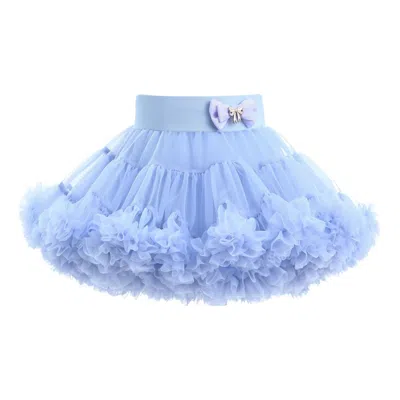 MIMI TUTU MIMI TUTU PURPLE PASTEL BOW TULLE SKIRT
