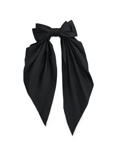 Mimi Tutu Kids' Ribbon-bow Hair Clip In Blue