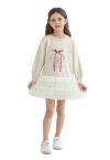 Mimi Tutu Ruffle Ribbon Dress In Multi