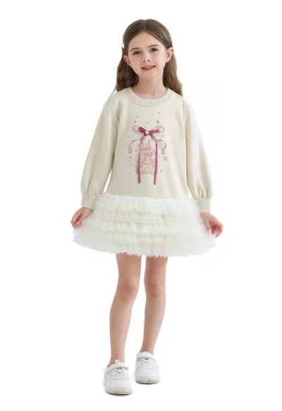 Mimi Tutu Kids'  Ruffle Ribbon Dress In Multi