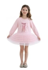 Mimi Tutu Kids'  Ruffle Ribbon Dress In Pink