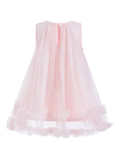 Mimi Tutu Kids' Ruffled Sleeveless Dress In Pink