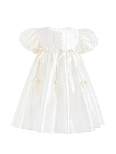 Mimi Tutu Kids' Sena Petal-bow Dress In White
