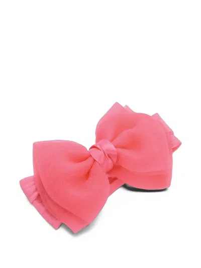 Mimi Tutu Babies' Sheer-knot Bow Headbands (set Of Three) In Pink