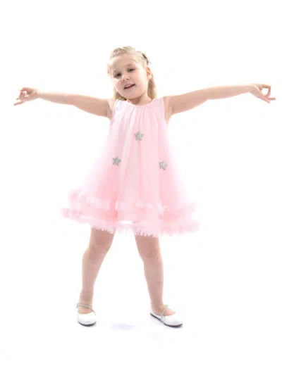 Mimi Tutu Kids'  Sleeveless Star Ruffle Dress