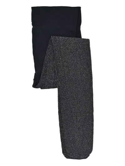 Mimi Tutu Kids' Sparkled Tights In Black