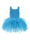 Mimi Tutu Square-neck Tutu Dress In Blue