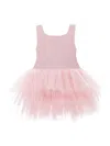Mimi Tutu Square-neck Tutu Dress In Pink