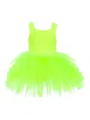 Mimi Tutu Square-neck Tutu Dress In Yellow