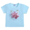 Mimi Tutu Kids' Swan-appliqué T-shirt In Blue