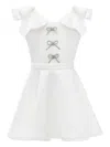 Mimi Tutu Trinity Bow-detail Dress In White