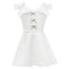 Mimi Tutu Trinity Bow-detail Dress In White