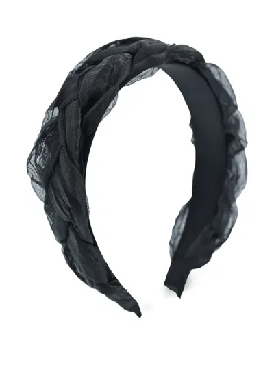 Mimi Tutu Kids' Tulle Headband In Black