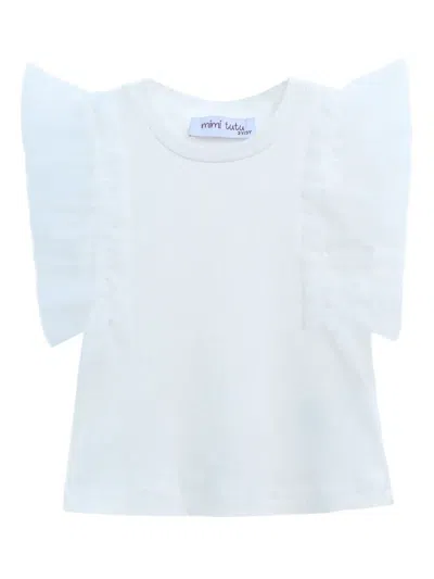 MIMI TUTU TULLE-SLEEVE T-SHIRT