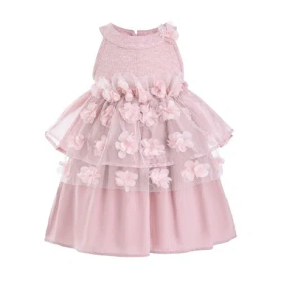 Mimi Tutu Babies'  Veda Petal Princess Tulle Dress In Pink