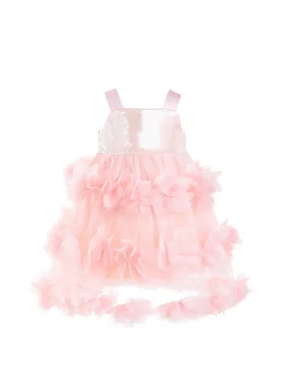 Mimi Tutu Kids' Veloria Sequin-embellished Dress In Pink