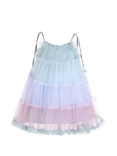 Mimi Tutu Kids' Virelle Gradient Tulle Dress In Blue