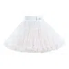 Mimi Tutu Kids'  White Bow Tulle Skirt