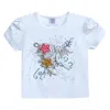 Mimi Tutu White Flowers Applique T-shirt