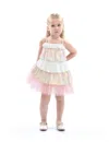 Mimi Tutu Tiered Warm Floral Dress Set