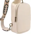 Mimi Wholesale Guitar Strap Sling Bag In Bone In Sand