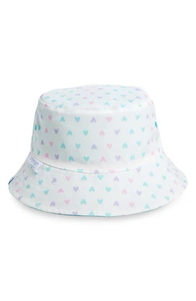 Mimish Kids' Reversible Bucket Hat In Red