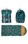 Mimish Kids' Sleep-n-pack Sleeping Bag Backpack