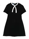 Mimisol Dress With Bow In Black