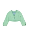 Mimisol Toddler Girl Blazer Light Green Size 6 Cotton, Polyester In Green