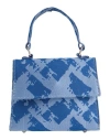 Mimisol Toddler Girl Handbag Slate Blue Size - Textile Fibers In Blue