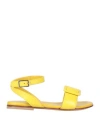 MIMISOL MIMISOL TODDLER GIRL SANDALS YELLOW SIZE 10C SOFT LEATHER